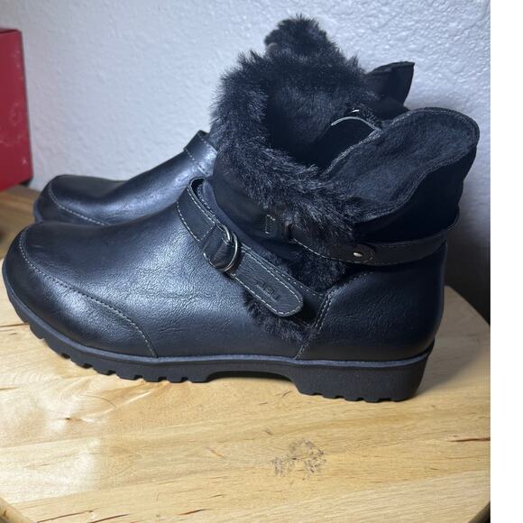 JBU Jambu 9.5M Indiana Black Ankle Boots Winter Waterproof Size 10 M NWOT - Picture 3 of 8
